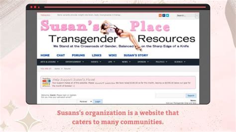 tgirl forum|Susans Place Transgender Resources